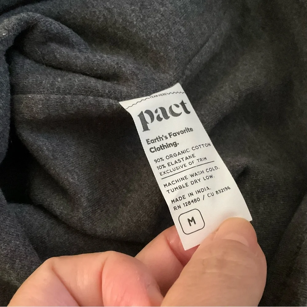 ❤️SOLD❤️Bundle 4x Pact Organic Cotton Go To Pocket Leggings With Matching Tops - Picture 7 of 10